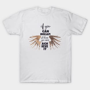 If You Can Dream It Then You Can Achieve It T-Shirt